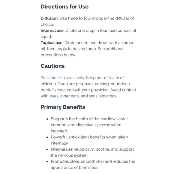 dōTERRA | Copaiba Essential Oil 15mL - Picture 5 of 5